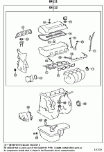 ENGINE OVERHAUL GASKET KIT 1